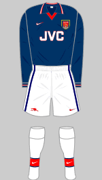 arsenal 1998-99 third