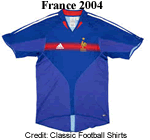 france 2004 adidas jersey