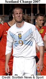 scotland change kit 2007