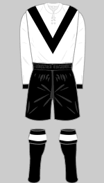 newcastle united 1926-27change kit
