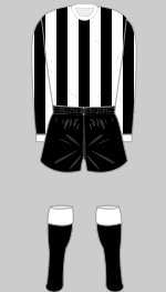 newcastle united 1964-65 strip second version
