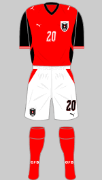 austria 2026 1st white shorts