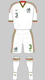 mexico 2026 2nd white shorts