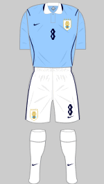 uruguay 2026 1st white shorts